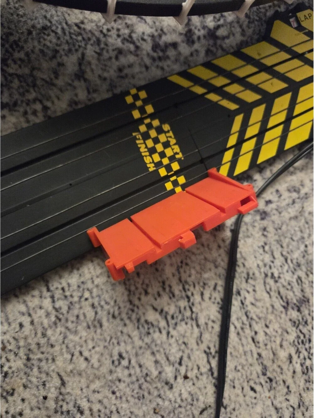 LiTURBO BLASTER  Raceway 32ft OF TRACK- Vintage- Ho Scale Read Description Works
